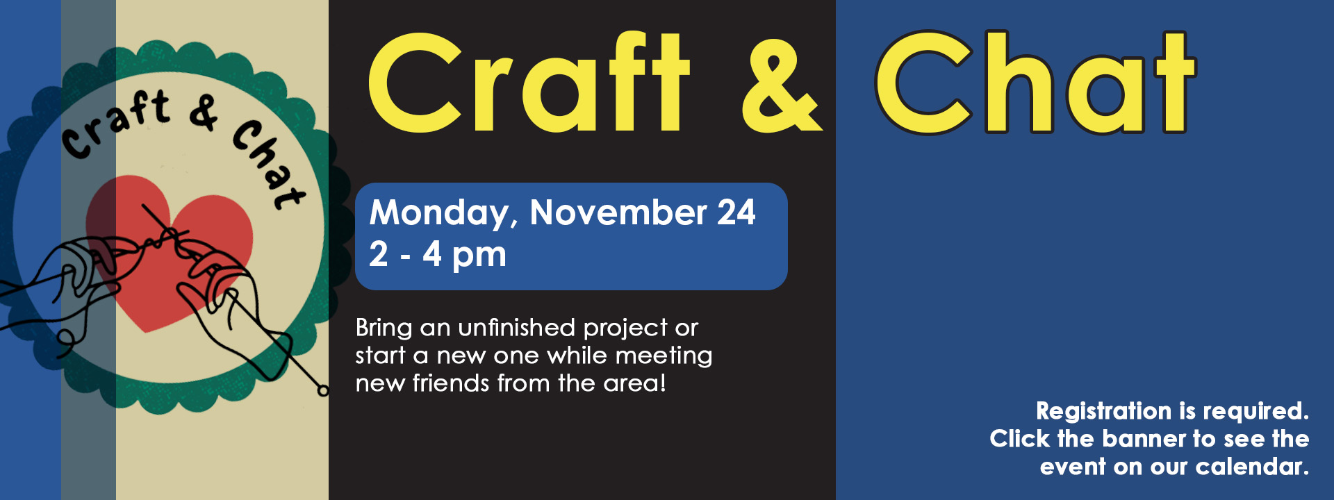 Craft and Chat Nov 24